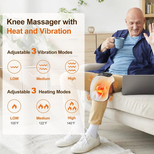 Cordless Knee Massager with Heat